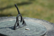 A sundial